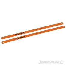 Silverline 300mm Cobalt Metal Hacksaw Blades Pack (24TPI) x2