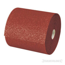 115mm x 10m Aluminium Oxide Hand Sanding Paper Sheet Roll (60 Grit)