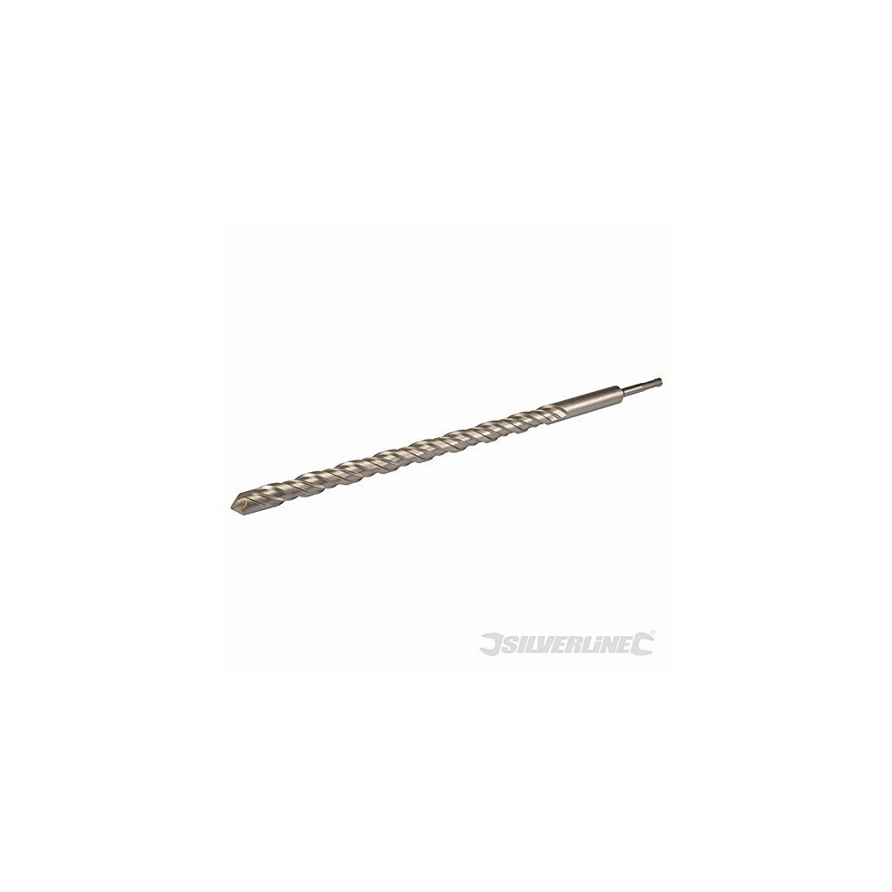 Silverline SDS Plus Masonry Drill Bit 25 x 460mm - 868621 -  sds drill plus bit masonry 25 x silverline 460mm 868621