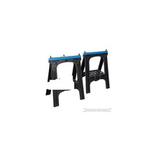 Silverline Saw Horse 2pk 200kg - 973048 Pack -  saw horse silverline 200kg 973048 2pk pack