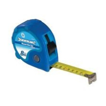 8m x 25mm Measuring Tape - Measure Mate Silverline 675242 -  measure mate tape 25mm 8m x silverline 675242