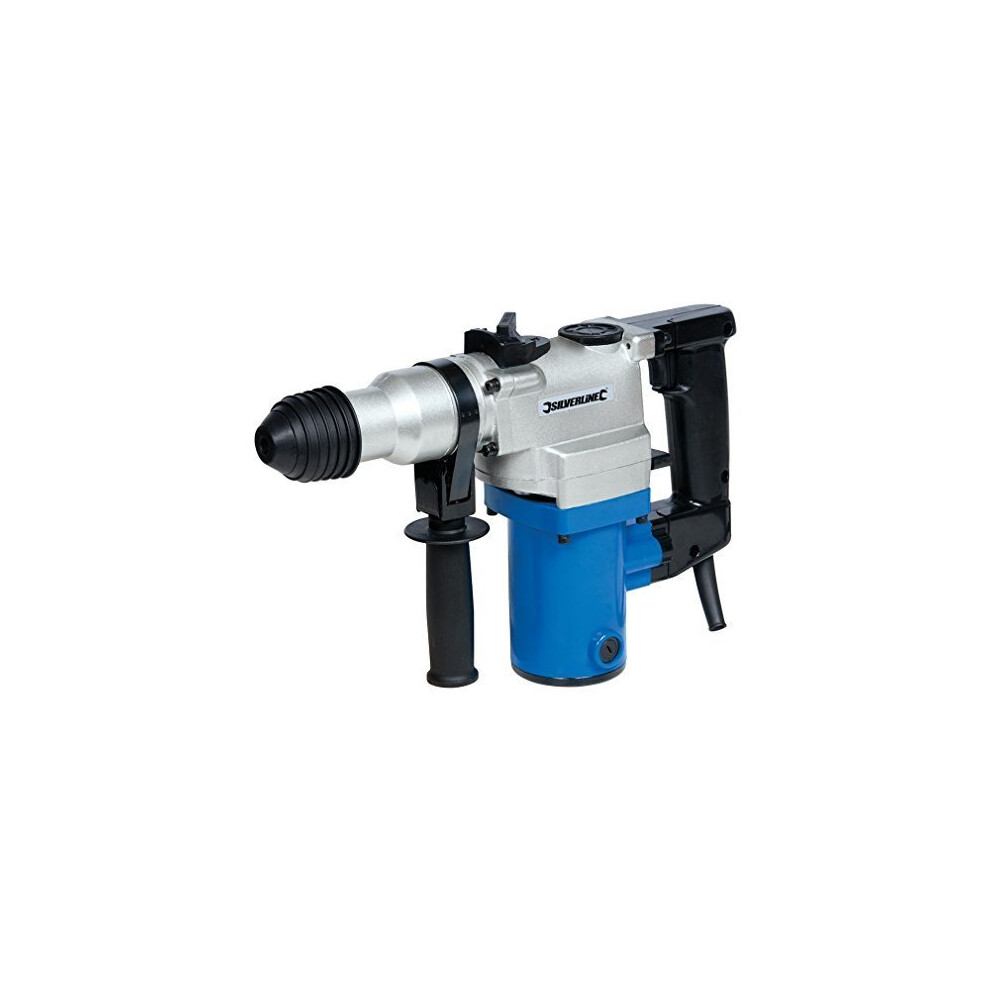 Silverline Diy 850w SDS Plus Hammer Drill 850w - 633821 -  850w sds plus hammer drill silverline 633821 diy