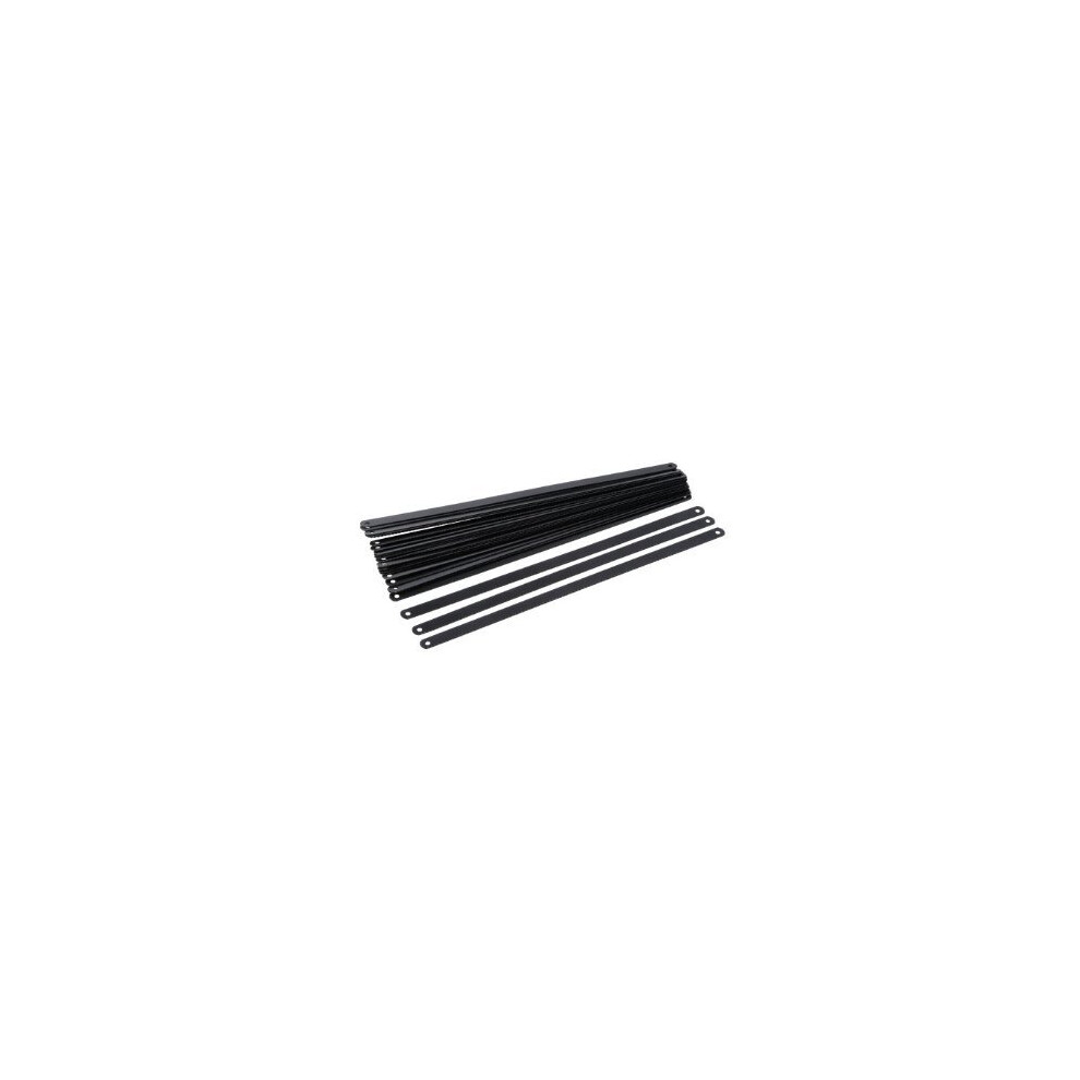 Silverline 300mm Carbon Steel Metal Hacksaw Blade Pack (24TPI) x24