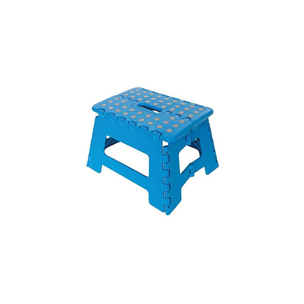 Silverline Folding Step/stool 150kg - Stepstool Folds Flat House Garage 968731 -  folding 150kg silverline stepstool folds flat house garage 968731