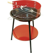 14 Inch Round Bbq Portable With Stand -  bbq 14 round barbecue tripod rotisserie charcoal barbeque
