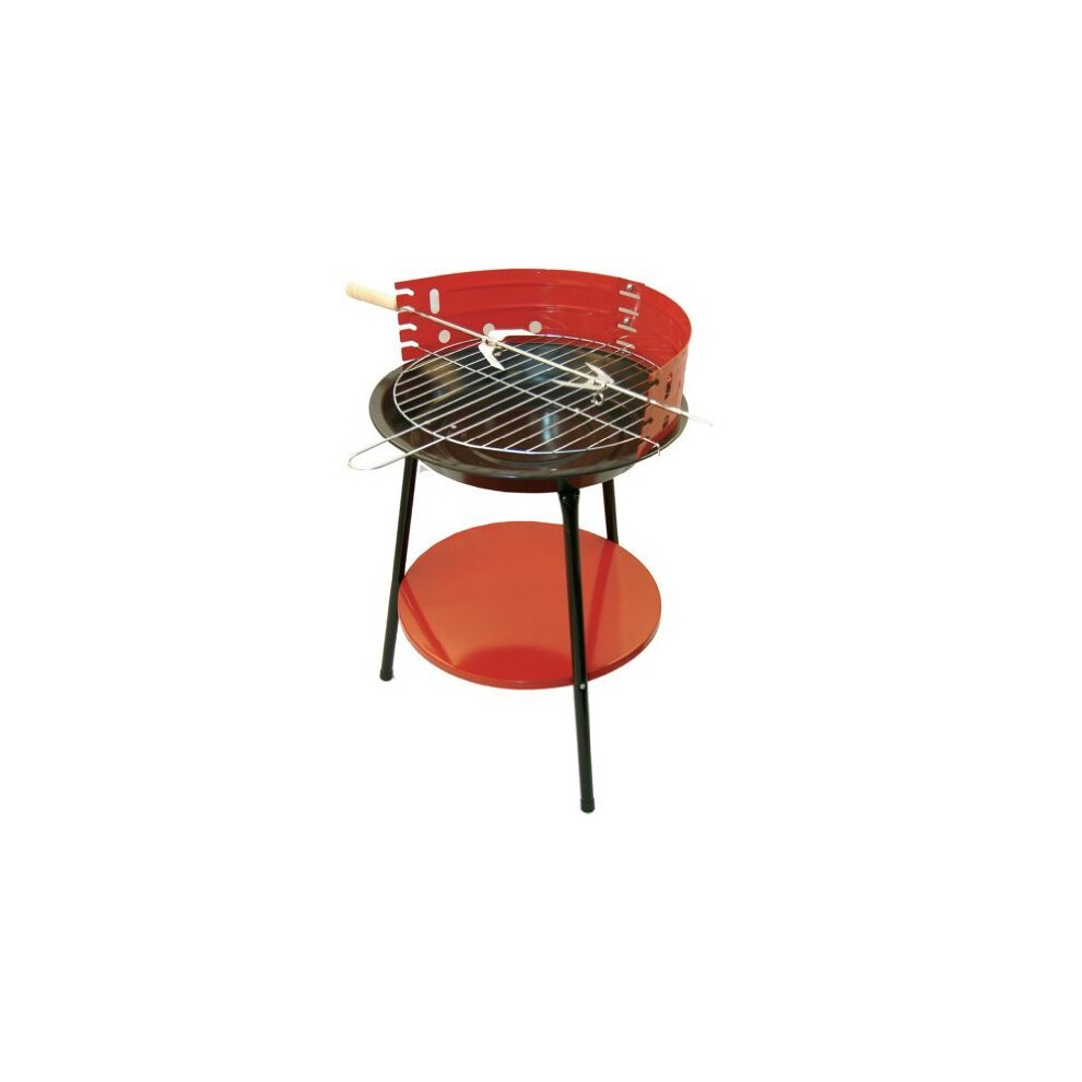14 Inch Round Bbq Portable With Stand -  bbq 14 round barbecue tripod rotisserie charcoal barbeque