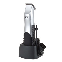 Wahl Groomsman Cordless Trimmer - wahl groomsman trimmer battery 99062017 beard hair moustache set silver cordless
