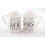 30th Pearl Wedding Anniversary Mugs Gift Set WG822 2