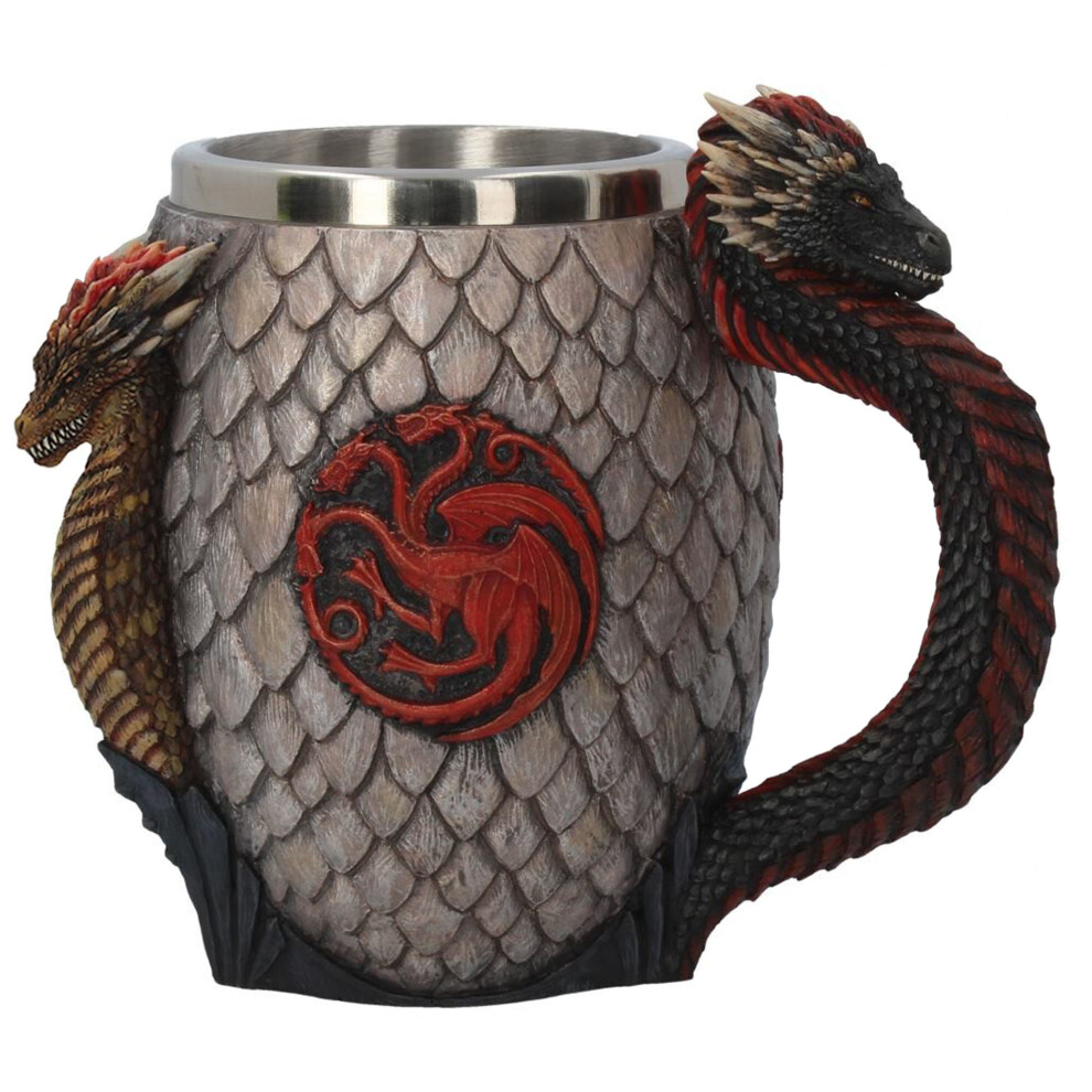 (House Targaryen Tankard) Game Of Thrones Tankard Goblet Shot Glasses