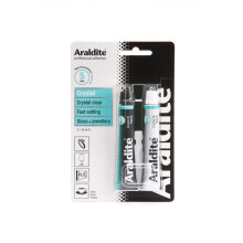 15ml Ceramic Glass Adhesive - Araldite Crystal 2 x Tubes Rapid Epoxy - araldite crystal 2 x tubes 15ml rapid glass adhesive epoxy ceramic