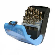Silverline Cobalt Metal Drill Bit Set x25 (1mm-13mm)