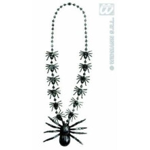 Spiders Necklaces 40cm Halloween Jewellery For Fancy Dress Costumes - 40cm halloween fancy dress spider necklace gothic witch accessory spiders