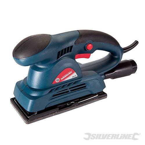 Silverline Silverstorm 150w Orbital Sander 1/3 Sheet 150w - 13 90 x 264125 - sander silverline silverstorm orbital 13 sheet 150w 90 x 264125
