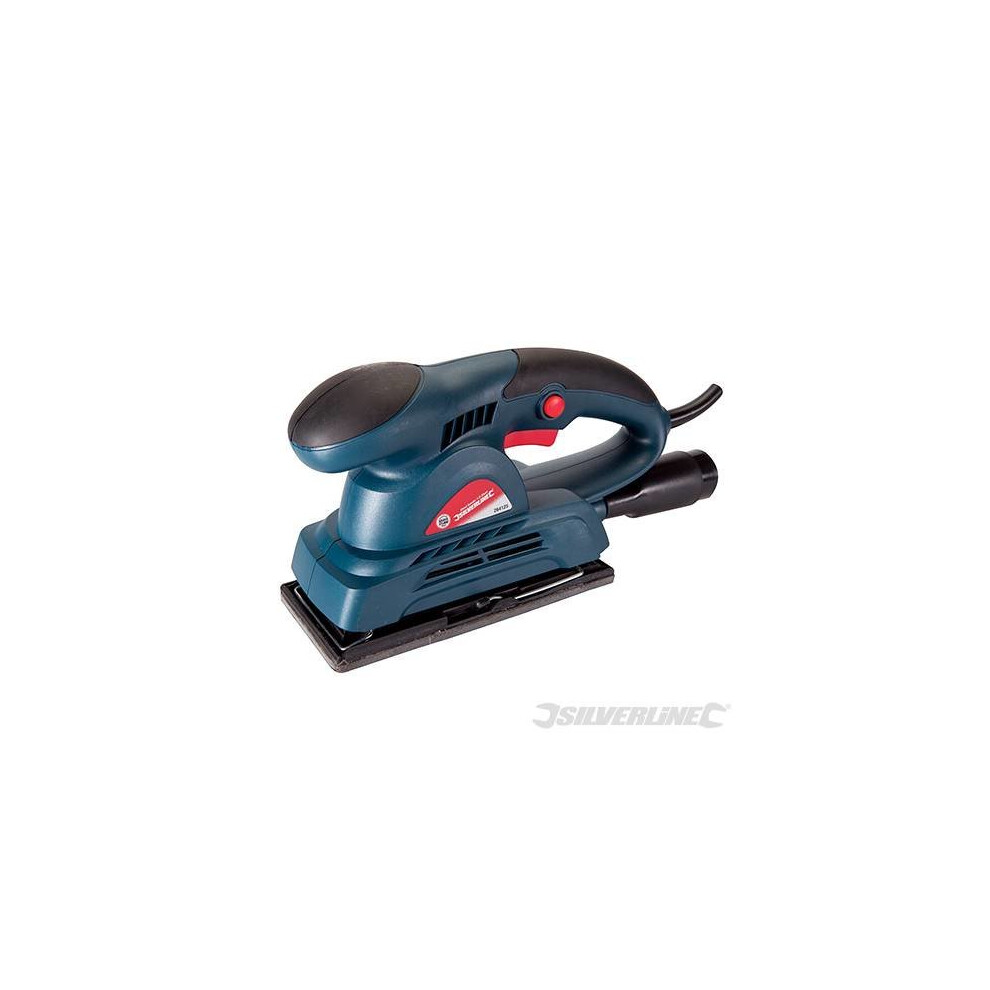 Silverline Silverstorm 150w Orbital Sander 1/3 Sheet 150w - 13 90 x 264125 -  sander silverline silverstorm orbital 13 sheet 150w 90 x 264125