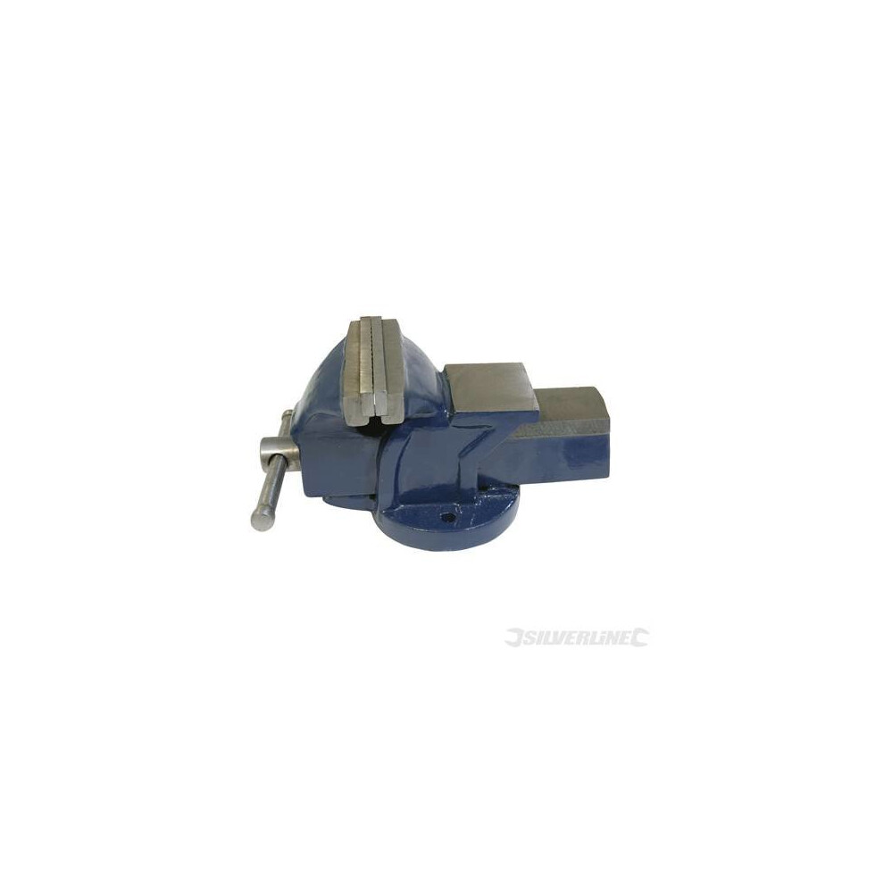 Silverline Engineers Workshop Vice 100mm (4") Jaw Capacity 120mm / 4.5kg - 4 " - 100mm 4 " Silverline Economy Engineers Desk Table Top Vice Clamp