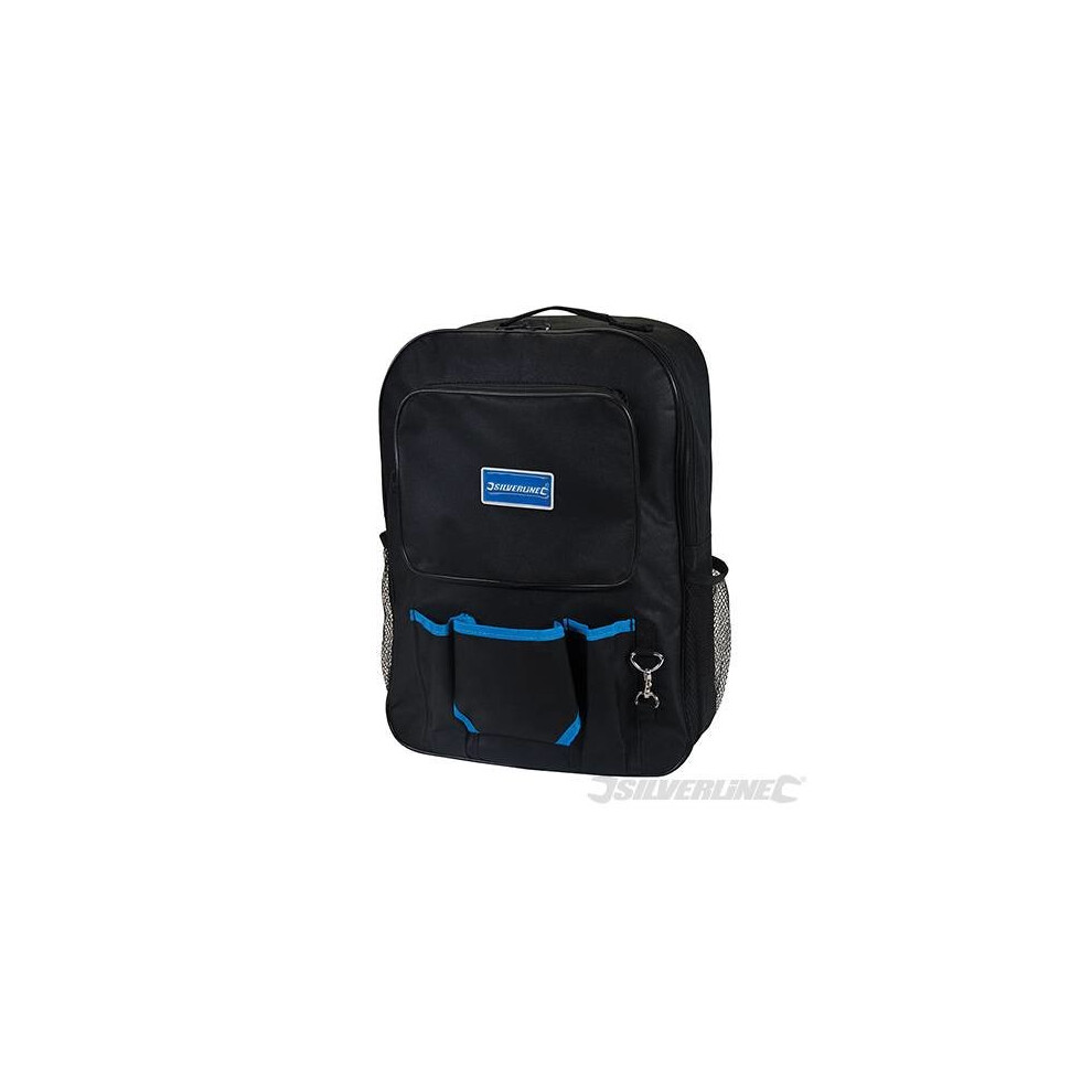 480 x 130 x 400mm Tool Back Pack - Silverline 228553 Rucksack 320mm -  x tool back pack silverline 130 480 228553 400mm rucksack 320mm