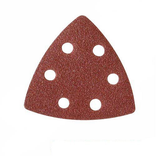 Silverline 90mm Pack Of 240 Silverline Hook & Loop 240 Grit Triangle Sheets - 10pk Sanding -  loop triangle hook 90mm sheets grit 240 silverline 10pk sanding