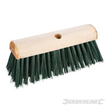 Silverline Broom Pvc Saddleback 330mm (13") - 13 196579 - pvc broom silverline 13 330mm saddleback 196579