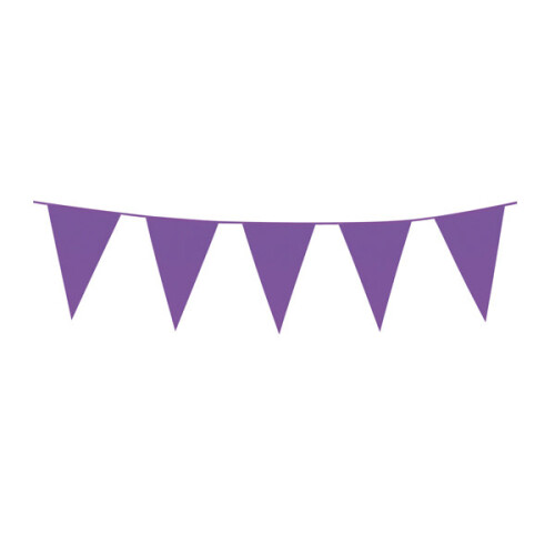 Boland 10m Polyethylene Giant Bunting - Purple -