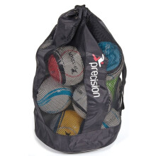 Black & Silver 10 Ball Sack Bag - Precision Training Foot Soccer - ball precision bag 10 training sack football soccer