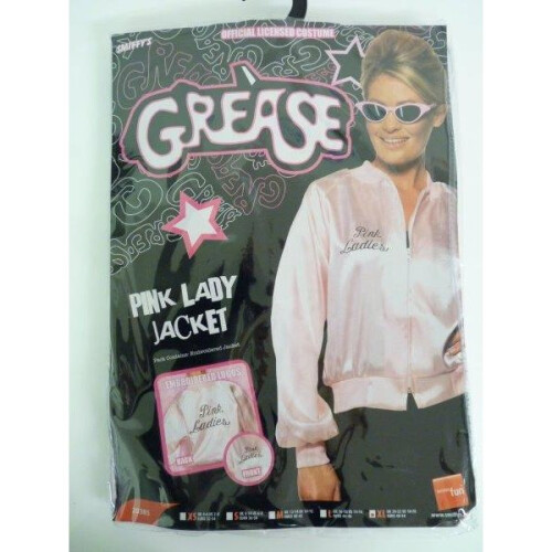 Extra Large Women's Pink Lady Costume - Grease Jacket Fancy Dress  Large18-20 - Grease Pink Lady Jacket Fancy Dress Costume Extra Large18-20  on OnBuy