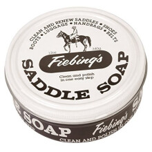 Fiebings Saddle Soap 12oz - Leather White 340g Cleans Smooth Renew Maintains - fiebings saddle soap leather white 340g cleans smooth renew 12oz