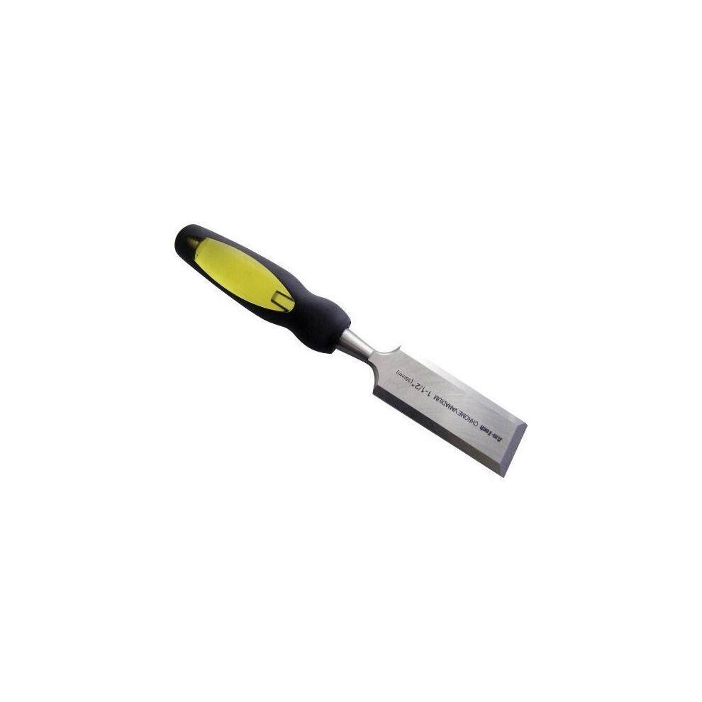 1-1/2" Wood Chisel With Soft Grip - Cr-V - 112 Crv Chisels Carpenters Woodwork - Wood 112 Chisel Soft Grip Crv Chisels Carpenters Woodwork Carving 5032759007653