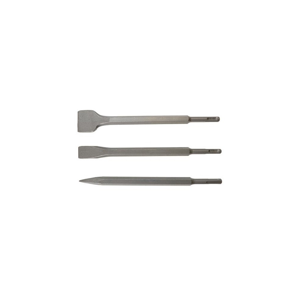 Blue Spot 20012 3 Piece Sds Chisel Set - Tools Blue Sdsplus Bs - Chisel Set 3 Piece Sds Tools Bluespot 20012 Sdsplus Bs20012 5028734200126