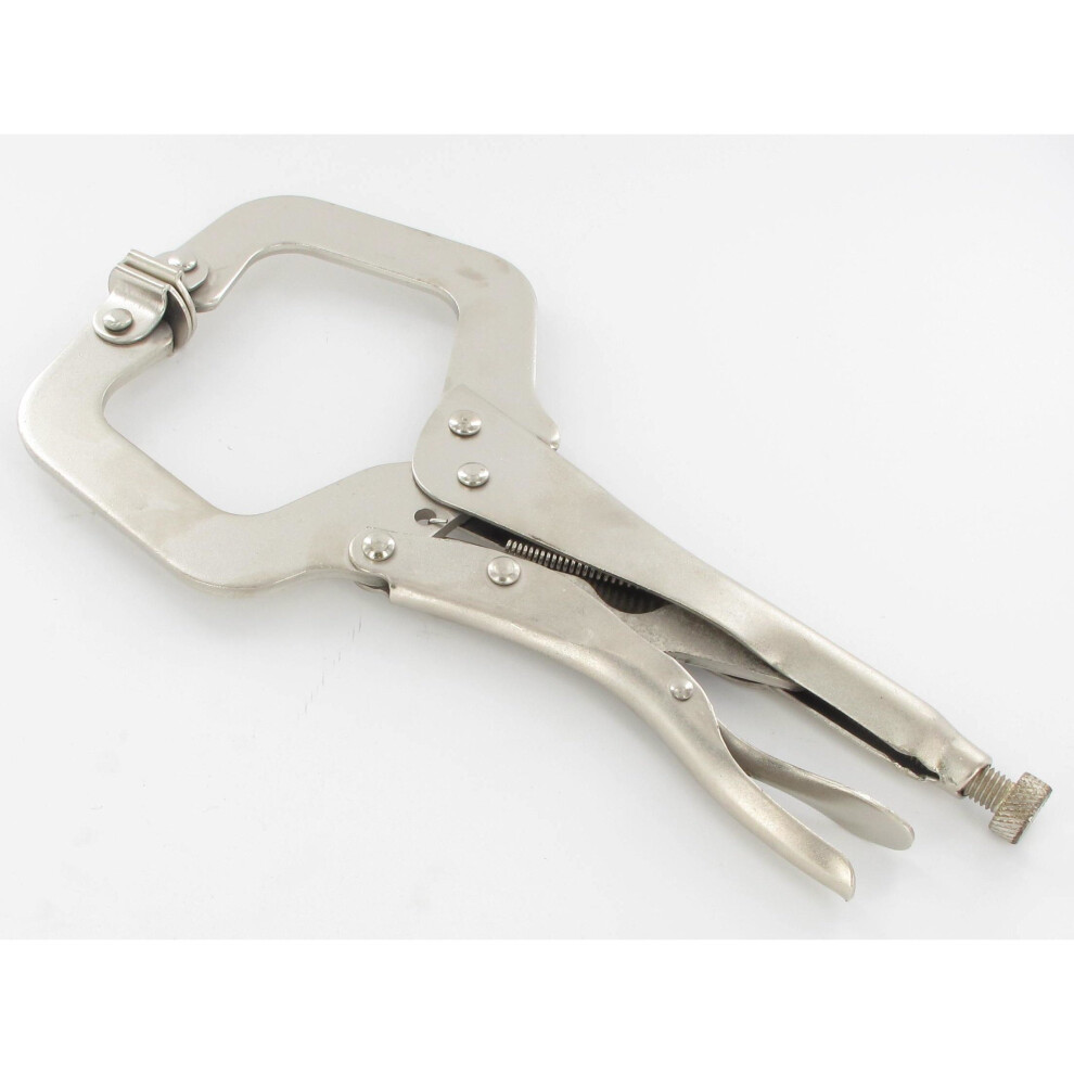 11" Quick Release Mini C Clamp - 11 Welding Large Amtech Adjustable Jaws Diy - C Clamp 11 Welding Large Amtech Adjustable Jaws Diy Woodwork D2200 5032759001323