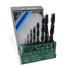 8 Piece Wood Drill Bit Set - Blue Spot 20135 8pce - blue spot wood drill set 20135 8 piece bit 8pce