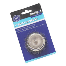 3" Wire Cup Polishing Brush - Pack 3 Rotary 75mm Steel -  pack 3 rotary wire 75mm cup brush steel