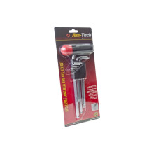 9 Piece Extra Long Ball End Hex Key Set - Allen Grip 9pc Handle Garage Mechanic - extra key hex set long ball end allen grip 9pc handle garage