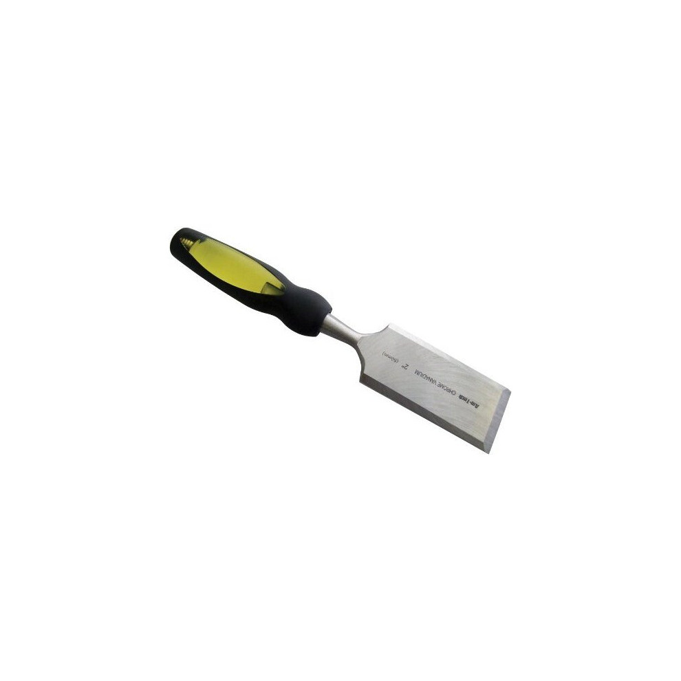 2" Wood Chisel With Soft Grip - Cr-V - Amtech 2 Crv - Wood Amtech 2 Chisel Soft Grip Crv 5032759007660