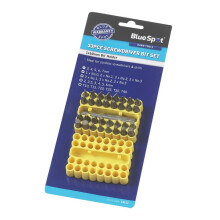 33 Piece Screwdriver Bit Set - Pozi Hex Torx Phillips Blue Spot 33pc Bits Drill - screwdriver set pozi hex bit torx phillips blue spot 33pc bits