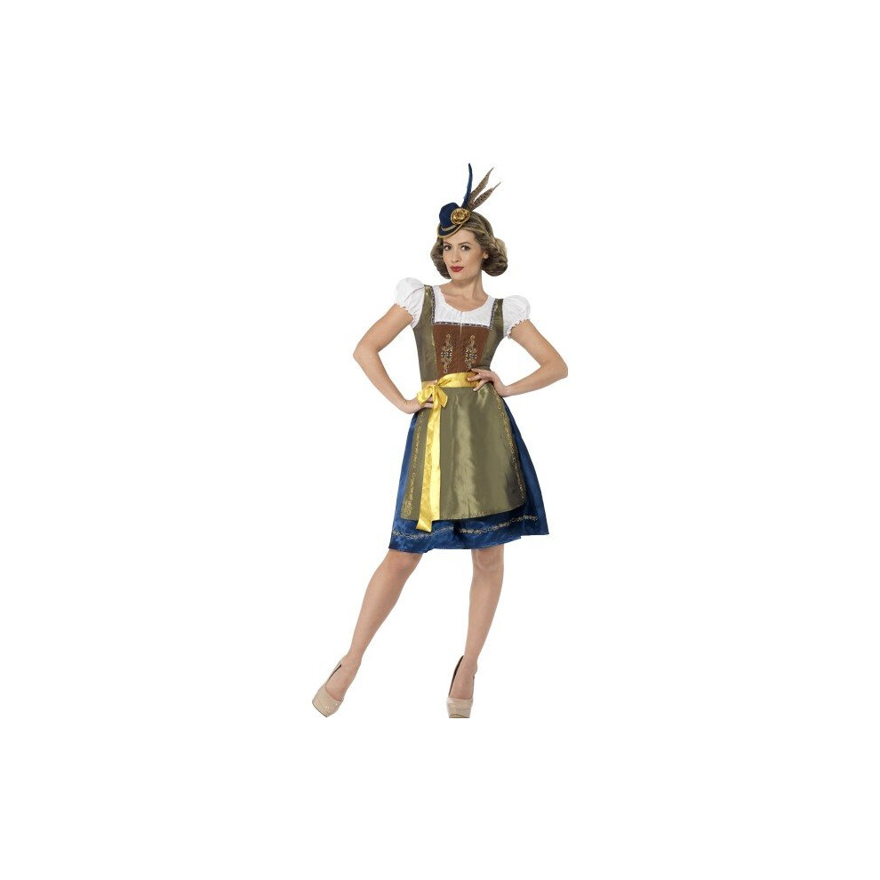 Smiffy's Adult Women's Traditional Deluxe Bavarian Costume, With Dress And Not,Specified