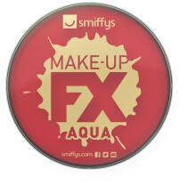Aqua Body And Face Paint, Water Based, Bright Red, 16ml - Paint Fx Smiffys Red -  face paint body fx smiffys red make up 16ml fancy dress accessory