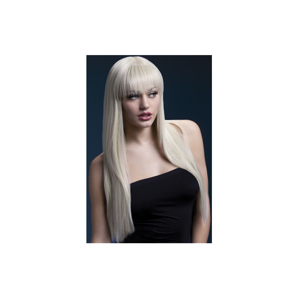 Smiffy's Fever Women's Jessica Wig, One Size, Blonde - Fever Wig Jessica Blonde Fancy Dress 26Inch66cm Womens One Size Not,Specified