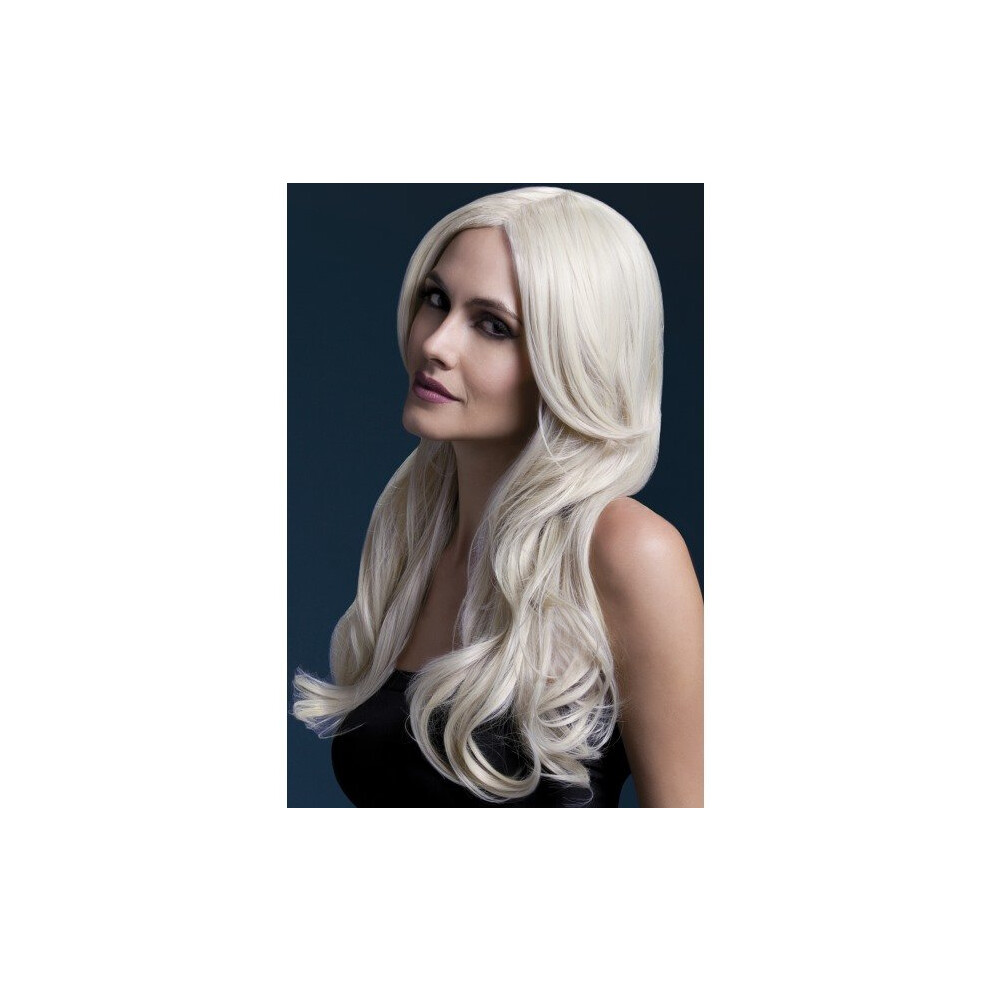 Fever Women's Khloe Wig, One Size, Blonde -  wig fever khloe blonde long 26inch66cm