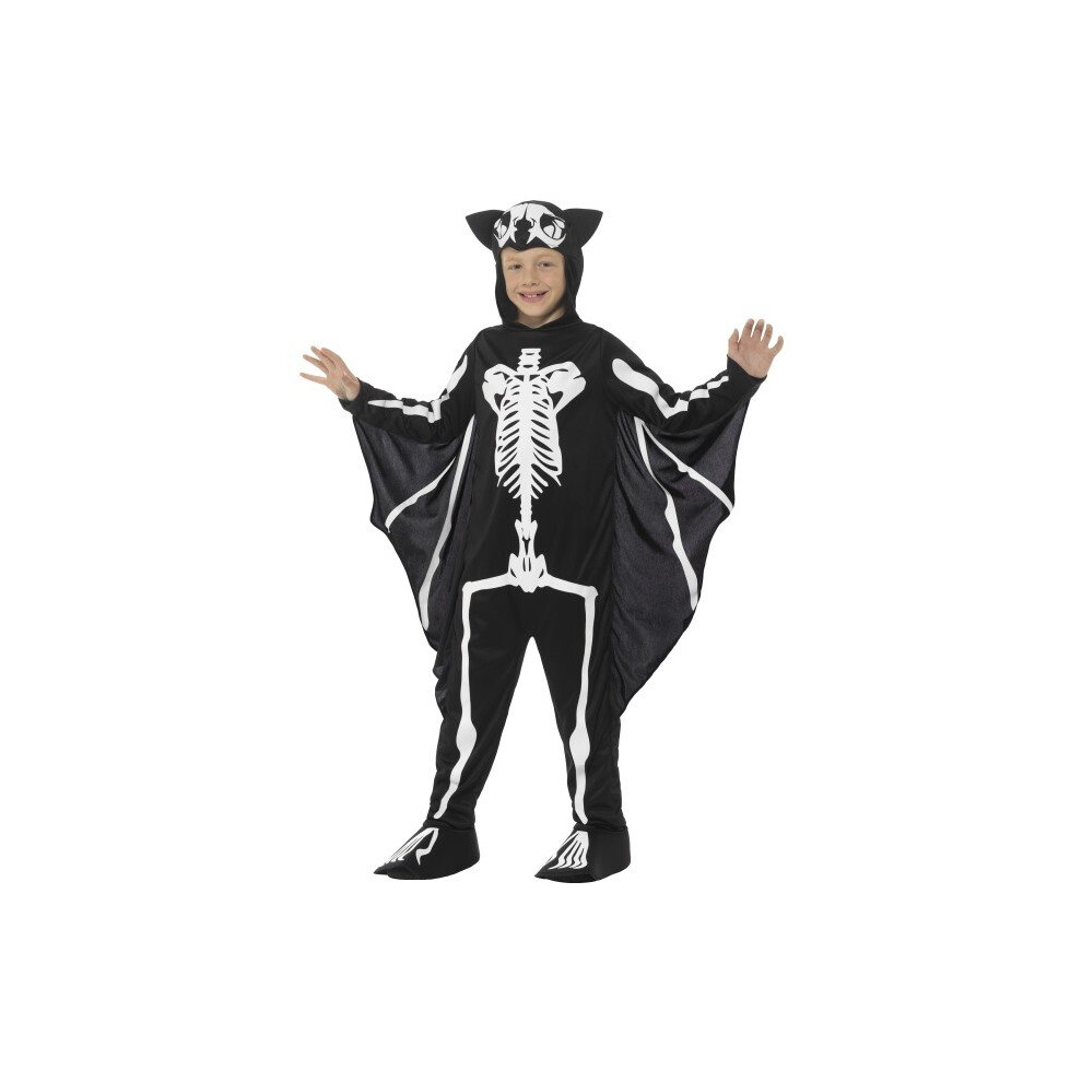 Smiffy's 45123L Bat Skeleton Costume (Large) Green
