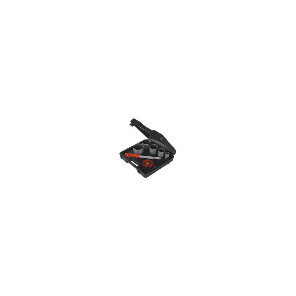 33mm-83mm Tungstem Grit Holesaw Kit - Tungsten Silverline 8pce 633621 83mm -  grit holesaw tungsten kit silverline 8pce 633621 83mm 3383mm