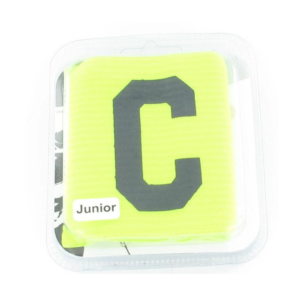 Junior Size Yellow Captains Armband - Big C Football Colours Precision Training -  big c captains football colours precision training arm band