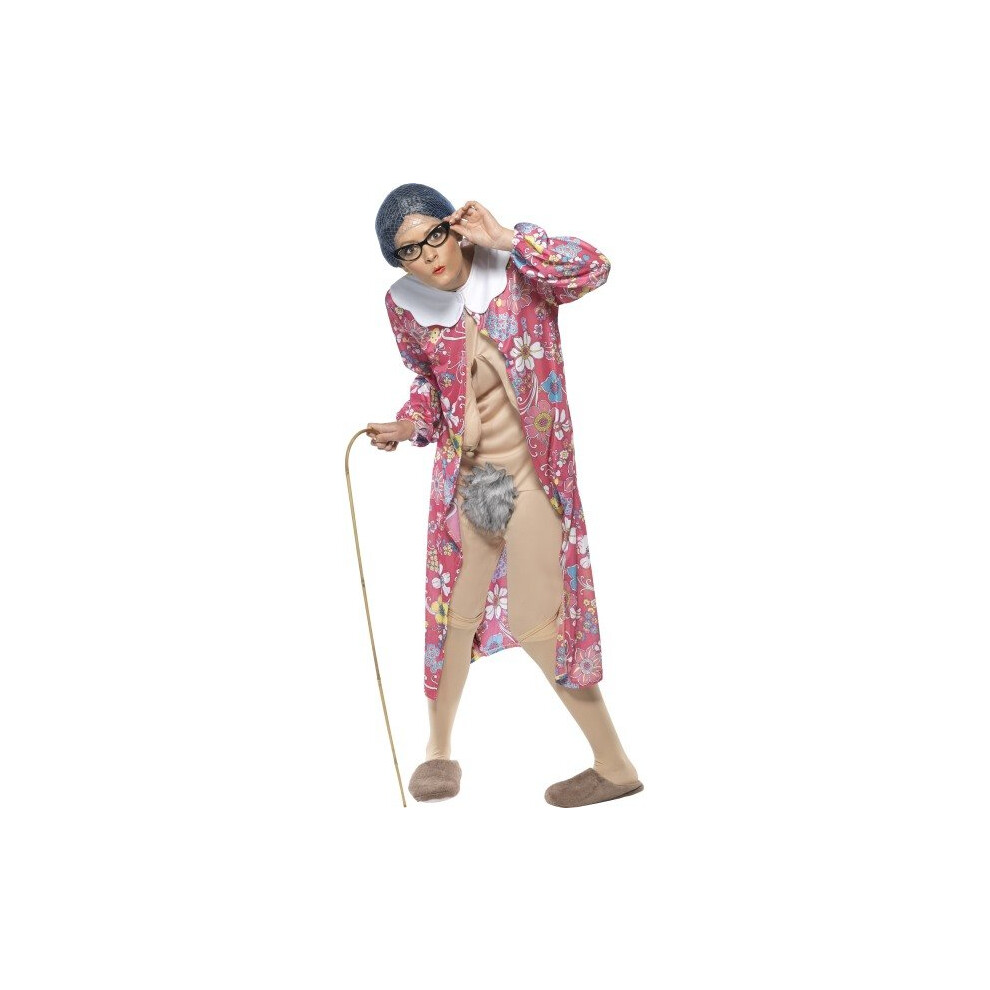 Granny Gravity Fancy Dress Costume (Medium, UK 12-14) - Smiffys Funny Old Lady with Dressing Gown & Bodysuit - 39343M on OnBuy Granny Gravity Fancy Dress Costume (Medium, UK 12-14) - Smiffys Funny Old Lady with Dressing Gown & Bodysuit - 39343M on OnBuy
