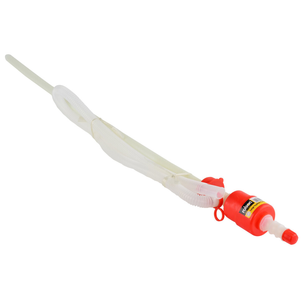 Rolson Large Syphon Pump -  syphon pump brand new large rolson extra long oil fuel water wine beer fish tanks aquariums