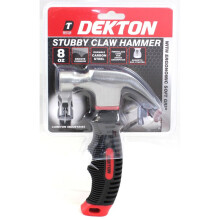 STUBBY CLAW HAMMER 8OZ, DT10110