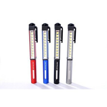 Electralight Aluminium Smd Pocket Torch With Batteries - Red/silver/blue/black - torch pocket smd aluminium led pen magnetic 9 work light lamp