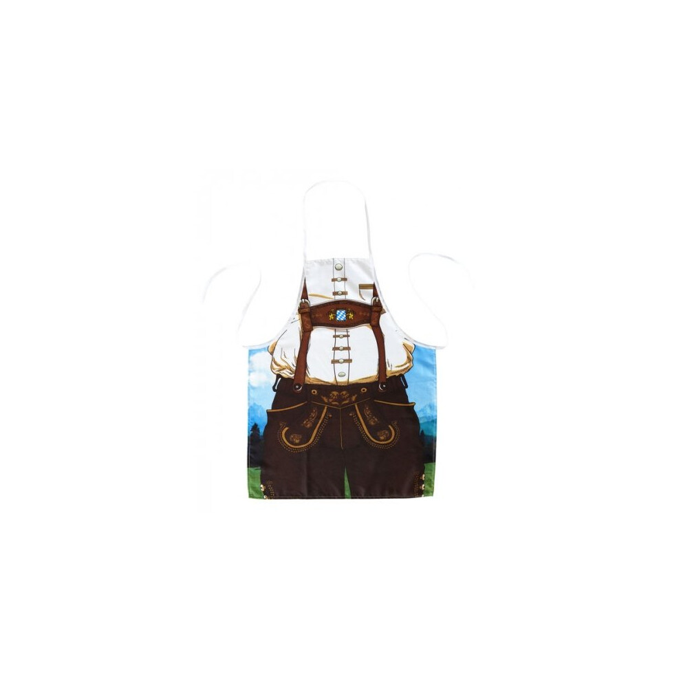 Adult's Bavarian Man Apron -  apron bavarian oktoberfest party beer man fancy dress octoberfest mens