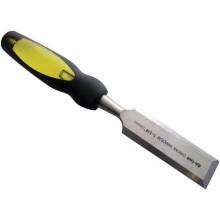 1-1/4" Wood Chisel With Soft Grip - Cr-v - 114 Crv Amtech Bevel Edge Chromevanad - wood 114 chisel soft grip crv amtech bevel edge chromevanad