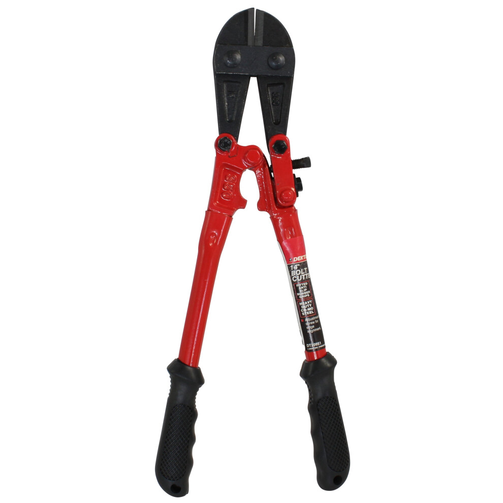 14" Dekton Bolt Cutter - 14 Heavy Duty 350mm Carbon Steel Croppers Cable Padlock -  14 bolt heavy duty 350mm cutter carbon steel croppers cable