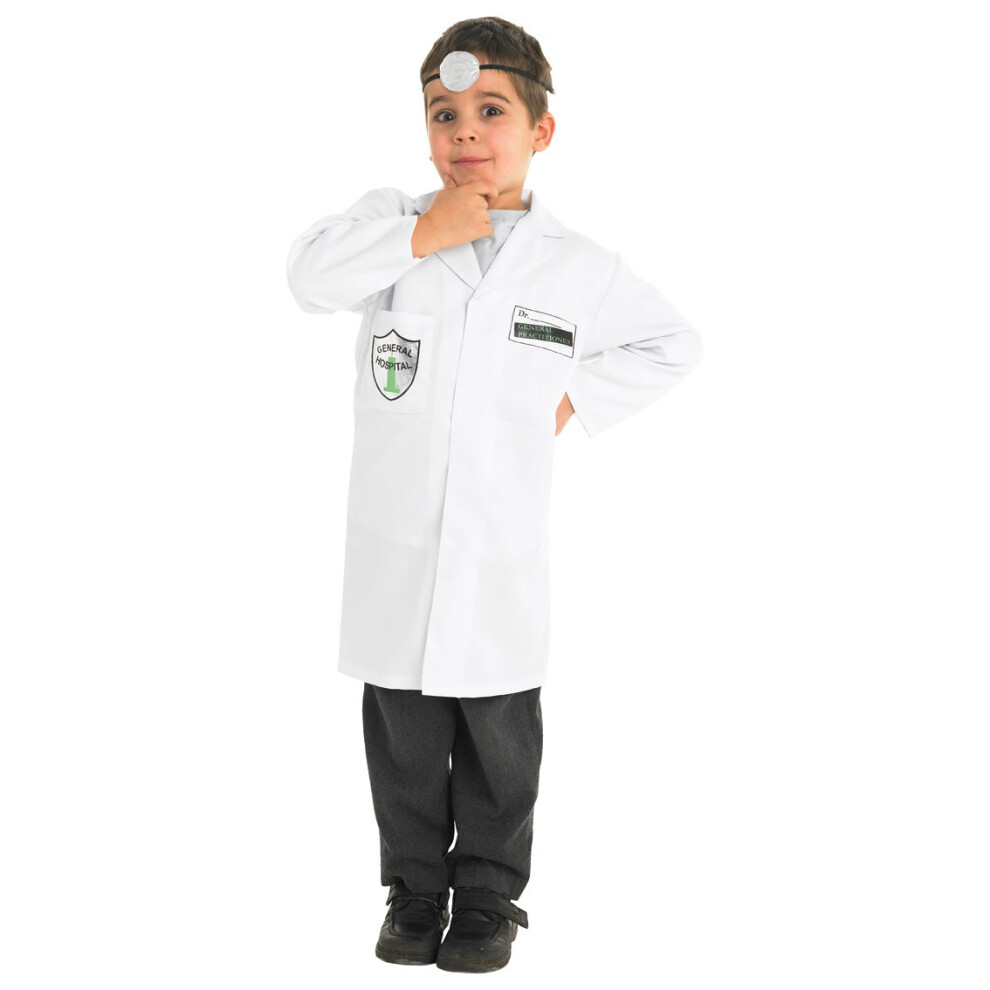 Large Children's Doctor Costume -  doctor fancy dress rubies large child costume kids new