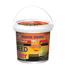 Doff Knockdown Super Strength Glyphosate Weed Killer - 10 x 100ml - Kills Weeds & Roots (326559)